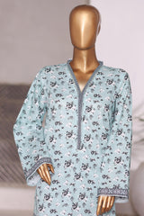 Bin Saeed Stitched 2 Piece Co Ords Cotton Vol-03 Collection'2025-WC-2469-Ferozi