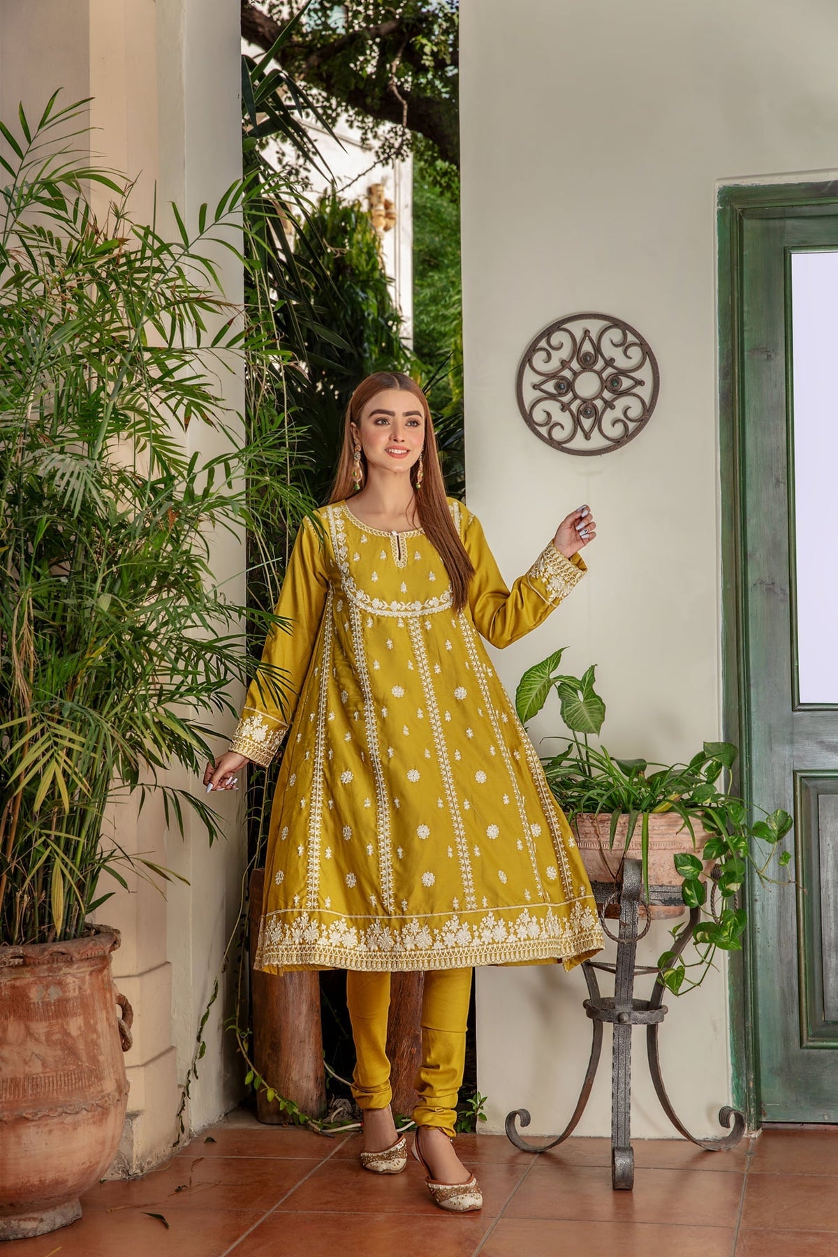 Panache Apparel Stitched Winter Collection-Basanti