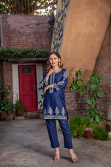 Panache Apparel Stitched Kurta Collection-Roshan