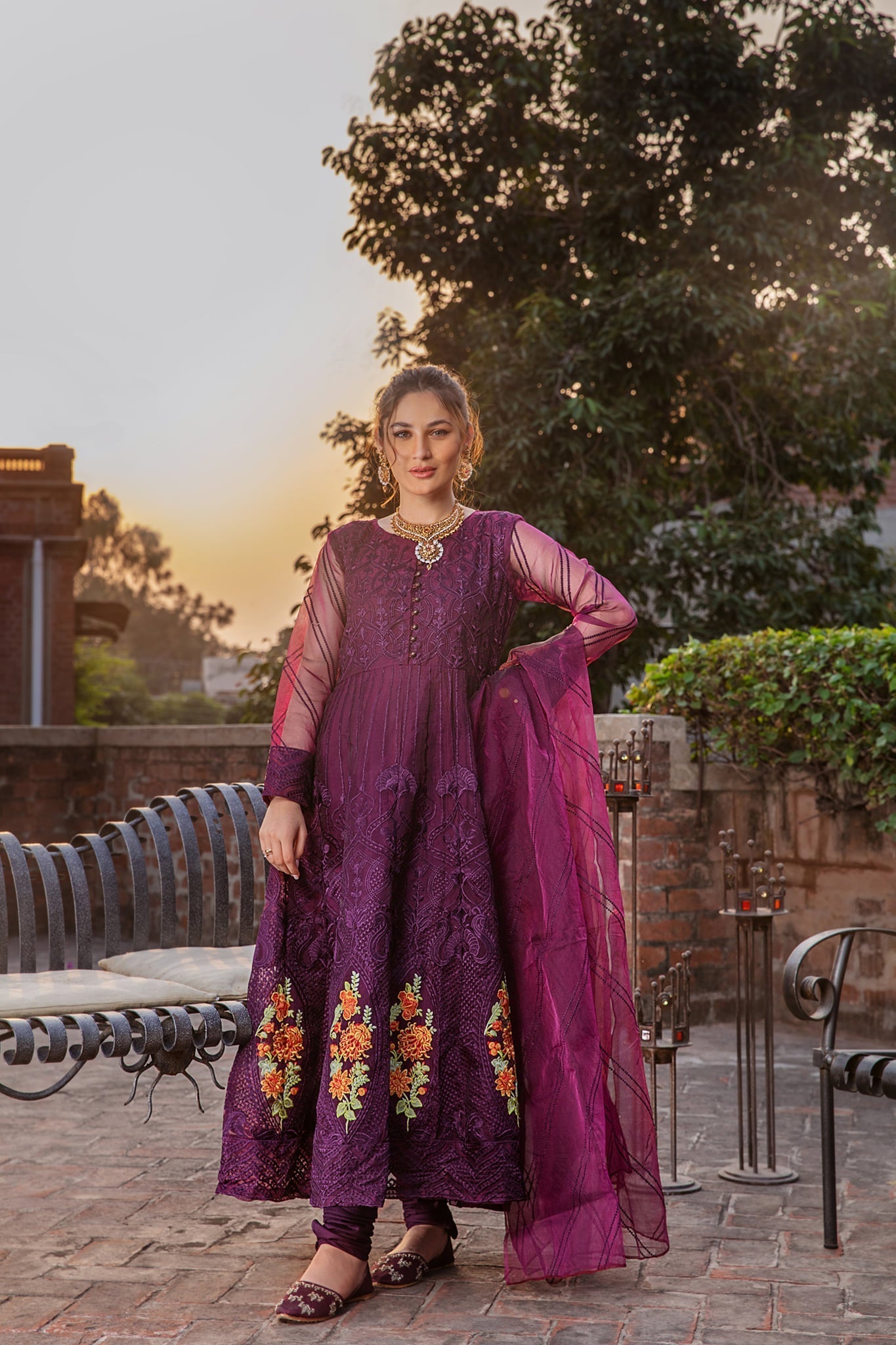 Panache Apparel Stitched Frock Collection-Mastani