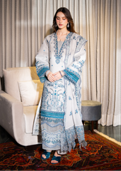 Meerak Stitched 3 Piece Emb Lawn Suit-RAAHA