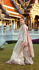 Zeenat Vol 23 By Zebtan Unstitched 3 Piece Luxury Formals Suit-ZN-01| Zeenat Vol 23