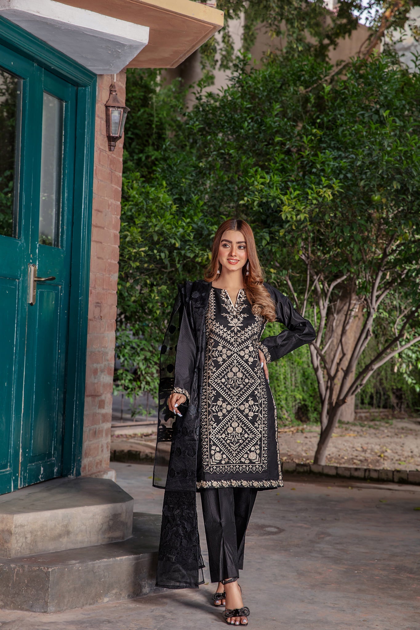 Panache Apparel Stitched Collection-Raven