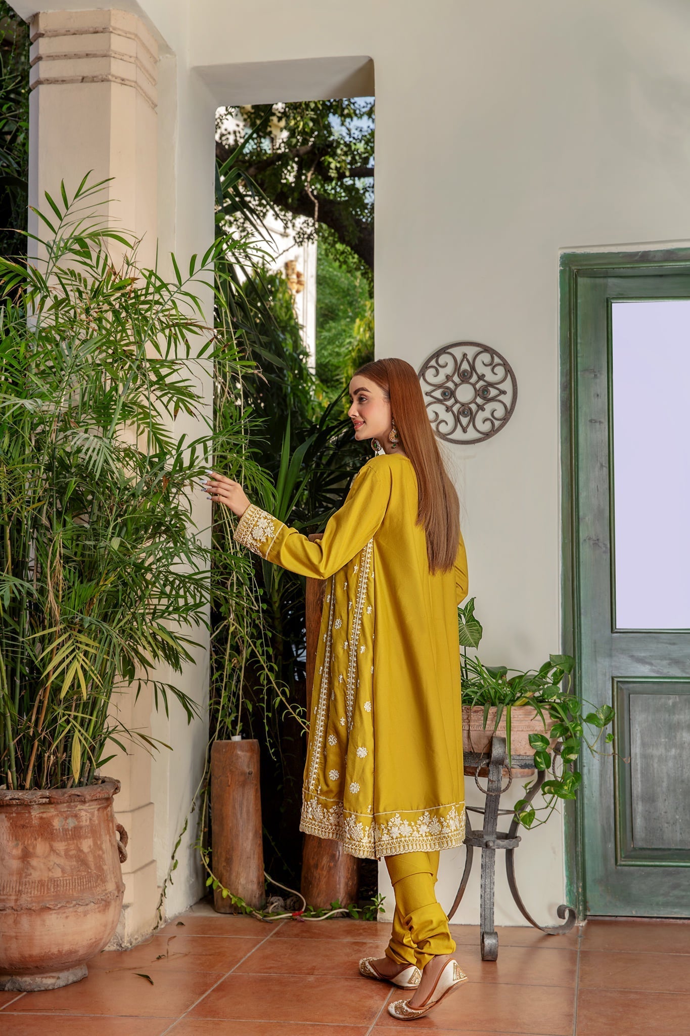 Panache Apparel Stitched Winter Collection-Basanti