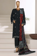 Sada Bahar Stitched 3 Piece Luxury Viscose With Palachi Shawl Collection'2025-MEV-253-Kai Green