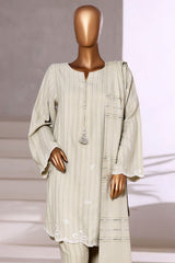 Vybe By Sada Bahar Sititched Co-Ords With Dhanak Shawl Collection'2025-MED-253-Pista