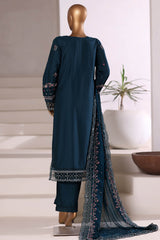 Sada Bahar Stitched 3 Piece Luxury Viscose Winter Vol-01 Collection'2025-LEV-253-Sea Green
