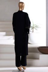 Vybe By Sada Bahar Stitched Co Ords Premium Winter Fabric Collection'2025-MEK-254-Black