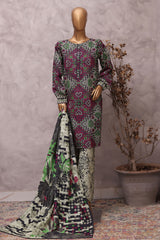 HZ Stitched 3 Piece Khaddar Prints Vol-02 Collection'2025-KPT-2566