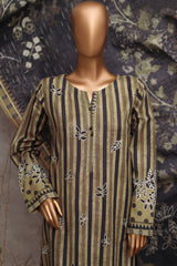 HZ Stitched 3 Piece Khaddar Prints Vol-02 Collection'2025-KPT-2568