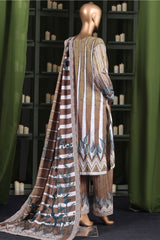 Hz Stitched 3 Piece Digital Printed Khaddar Vol-03 Collection'2025-KPT-2578-Skin