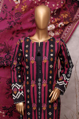 HZ Stitched 3 Piece Khaddar Prints Vol-02 Collection'2025-KPT-2580