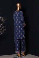 HZ Stitched Co Ords Digital Printed Khaddar Collection'2025-KPT-2586-Blue