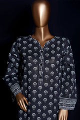 HZ Stitched Co Ords Digital Printed Khaddar Collection'2025-KPT-2587-Black