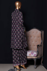 HZ Stitched Co Ords Digital Printed Khaddar Collection'2025-KPT-2588-Black