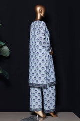 HZ Stitched Co Ords Digital Printed Khaddar Collection'2025-KPT-2589-Sky Blue