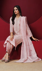 Shamooz Stitched 3 Piece Formals Collection'2025-Daisy Pink SEM-0751