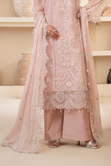 Anaya Noor By Zebtan Unstitched 3 Piece Luxury Formals Suit-AN-03