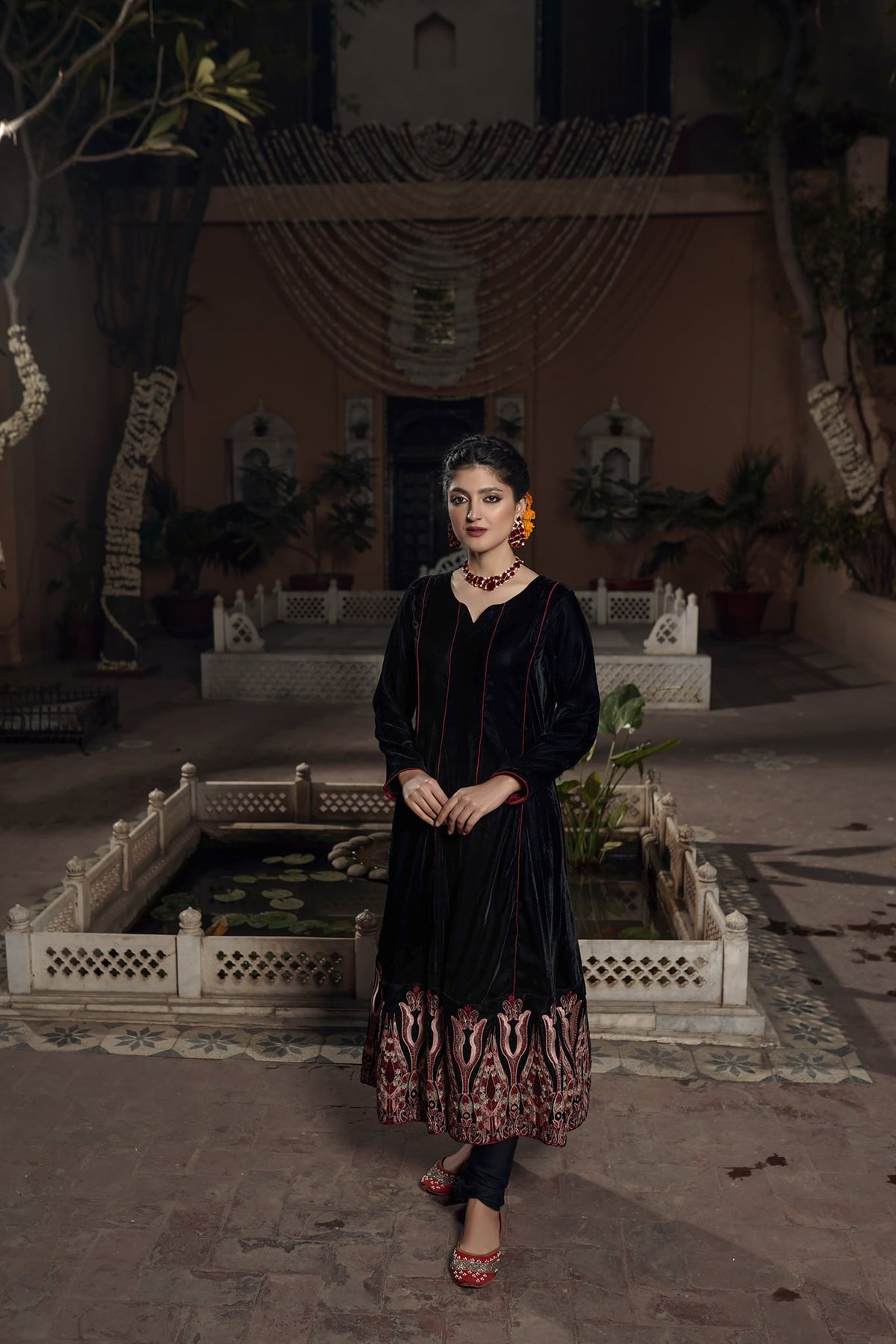 Panache Apparel Stitched Velvet Collection-Afsanah