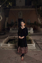 Panache Apparel Stitched Velvet Collection-Afsanah