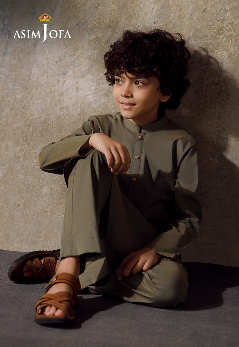 Ethnic RTW by Asim Jofa Kurta Pajama Kids Vol-02 Collection'2025-AJBKT-08