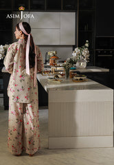 Asim Jofa Lounge Wear Ajlw-06 Cross Weave 2 Pcs