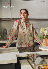 Asim Jofa Lounge Wear Ajlw-06 Cross Weave 2 Pcs