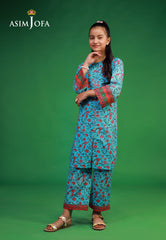Asim Jofa Kids Pret 25 Ajkp-08 Stitched Printed Cambric 2 Pcs