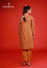 Asim Jofa Kids Pret 25 Ajkp-09 Stitched Printed Cambric 2 Pcs