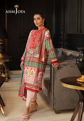 Asim Jofa Prints Vol 6 Ajun-02 Printed Lawn 3 Pcs