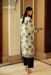 Asim Jofa Silk Symphony Ajss-01 Printed Raw Silk 1Pc