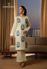 The Minimal Pret By Asim Jofa Stitched 2 Piece Cambric Collection-AJPB-176