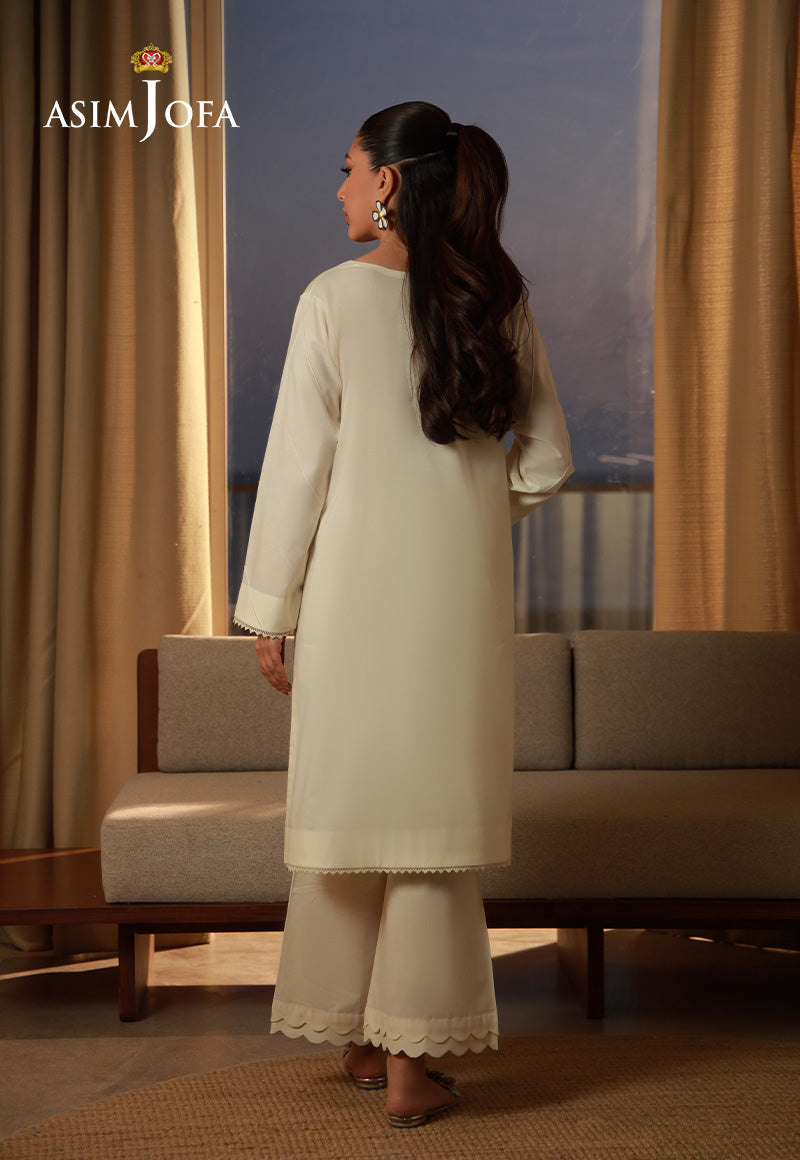 The Minimal Pret By Asim Jofa Stitched 2 Piece Cambric Collection-AJPB-176
