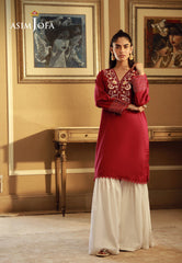 Asim Jofa Essential Pret Drop 5 Ajfv-07 Embroidered Cambric 1Pc
