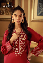 Asim Jofa Essential Pret Drop 5 Ajfv-07 Embroidered Cambric 1Pc