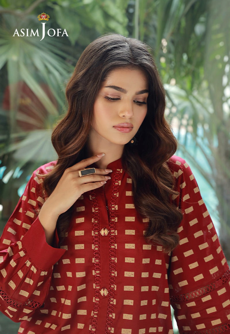 Asim Jofa Essential Pret Drop 5 Ajtc-05 Printed Cambric 1Pc