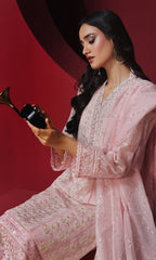 Shamooz Stitched 3 Piece Formals Collection'2025-Daisy Pink SEM-0751