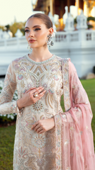 Zeenat Vol 23 By Zebtan Unstitched 3 Piece Luxury Formals Suit-ZN-01| Zeenat Vol 23