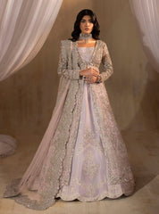 Anayra Amal - Zeenia - Lilac Lehenga Choli With Front Open Jacket Bridal