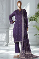 Bin Saeed Stitched 3 Piece Exclusive Printed Lawn Vol-02 Suit-LSM-2775-PURPLE
