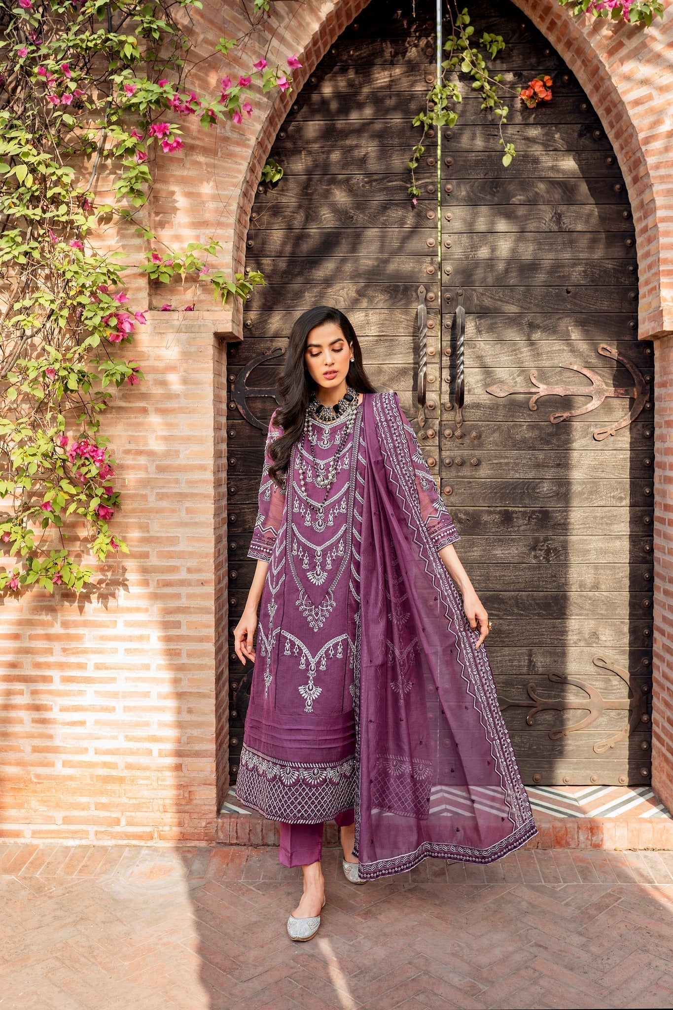 Panache Apparel Stitched Frock Collection-Hoor