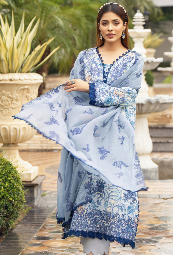 Diva By Humdum Unstitched 3 Piece Emb Karandi Collection'2024