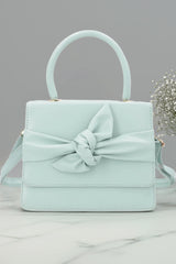 Fineur Handbag ElleKnot - Cyan