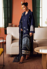 Lalarukh By Humdum Unstitched 3 Piece Lawn Collection-D08