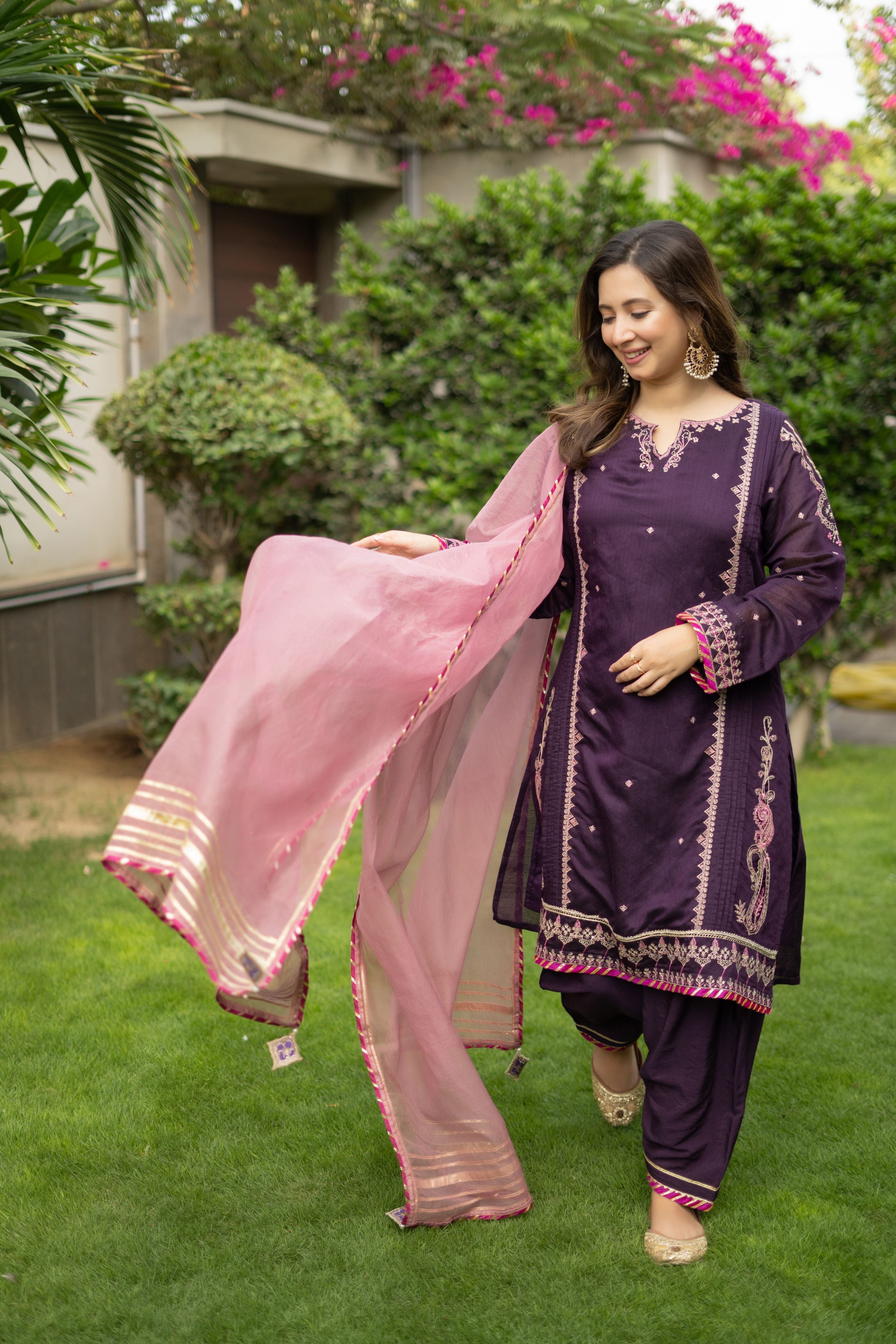 Omal By Komal Stitched 3 Piece Formals Collection'2025-ZIMAL (3 Pc)