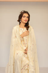Zaylee By Tawakkal Unstitched 3 Piece Emb Broshia Lawn Suit-D-2834