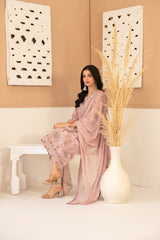 Zaylee By Tawakkal Unstitched 3 Piece Emb Broshia Lawn Suit-D-2836