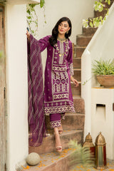Raahi by Panache Apparel Stitched Collection-Sangria