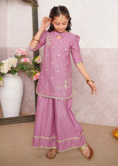 Modest Stitched 3 Piece Winter Edit Kids Collection'2025-3 Piece Embroidered Khaddar Suit