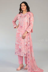 Casca By Tawakkal Unstitched 3 Piece Emb Lawn Suit-D-2909